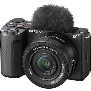Sony ZV E10 Mirrorless Camera with 16 50mm Lens